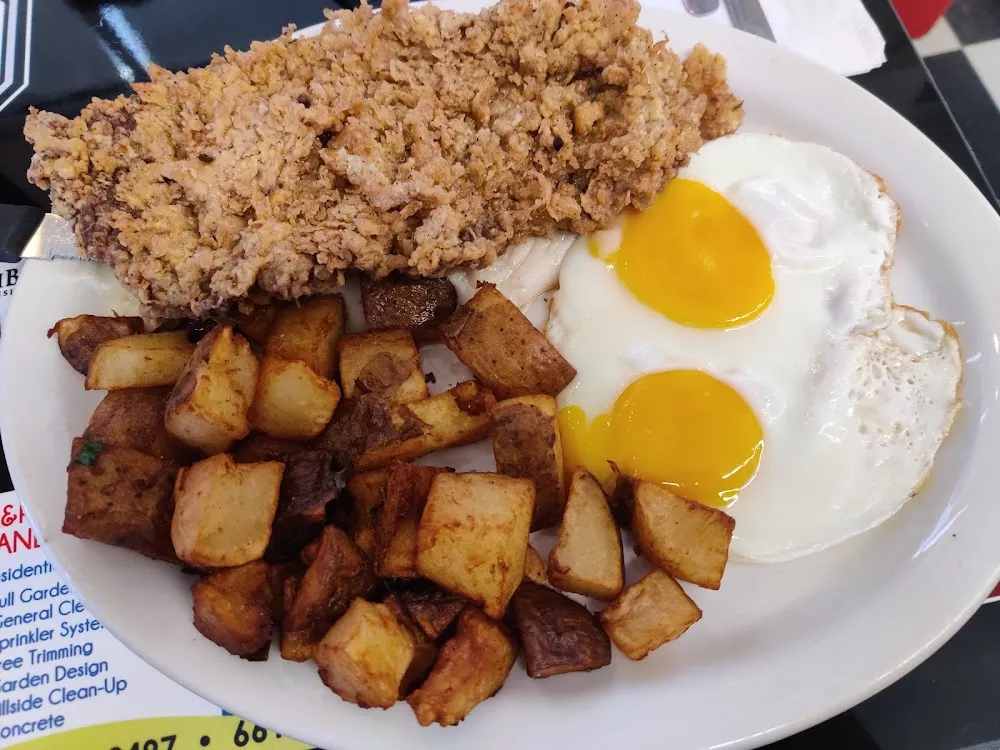 Chicken Fried Steak and Eggs