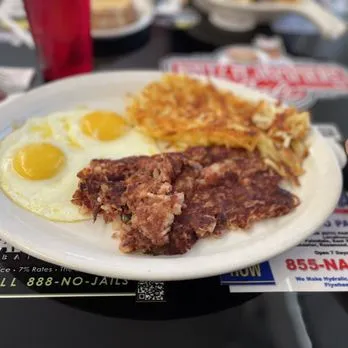 Corned Beef Hash and Eggs
